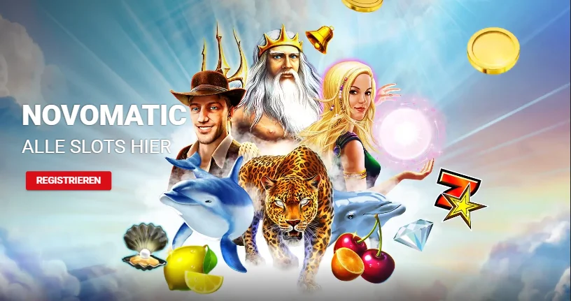 Novomatic Slots bei SlotMagie Casino